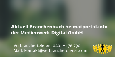 Beitragsbild: Aktuell Branchenbuch heimatportal.info der Medienwerk Digital GmbH