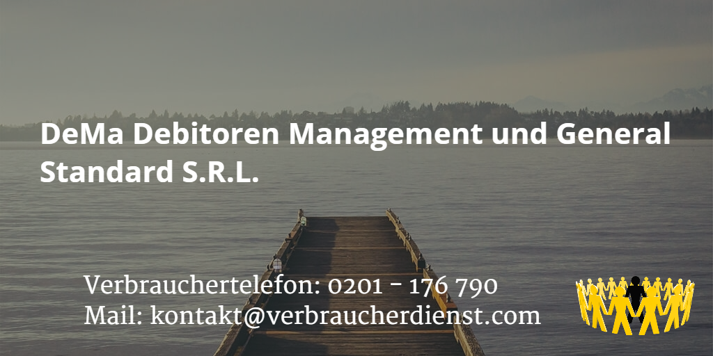 Beitragsbild: DeMa Debitoren Management und General Standard S.R.L.