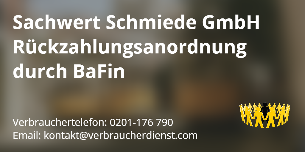 Bild Sachwert Schmiede GmbH BaFin
