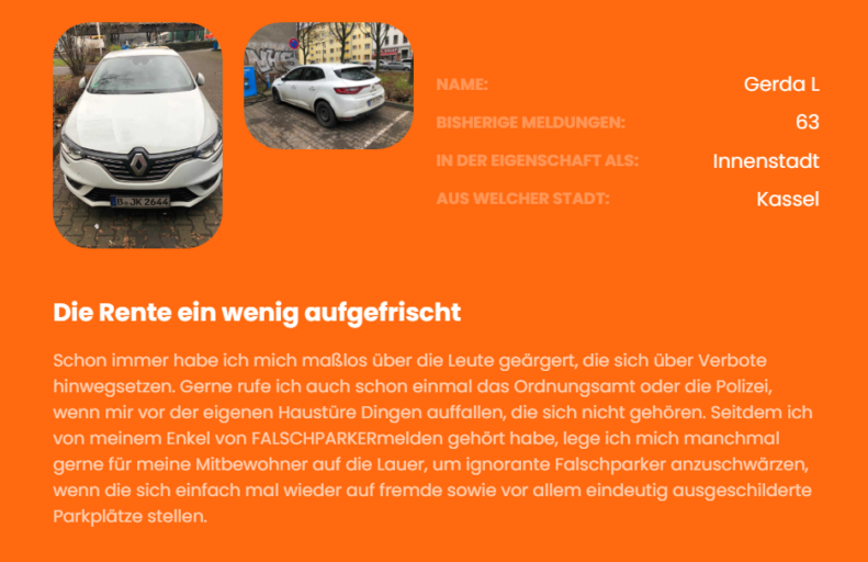 App für Parkplatz-Besitzer: Falschparker in Bünde melden und abkassieren?