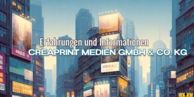Titel: Creaprint Medien GmbH & Co. KG: Erfahrungen und Informationen