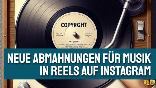 Titel: Neue Abmahnungen für Musik in Reels auf Instagram