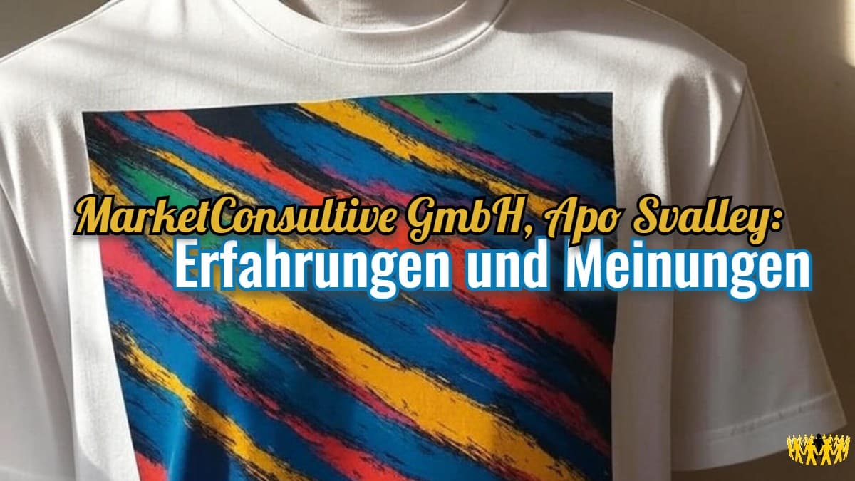 TItel: MarketConsultive GmbH, Apo Svalley: Erfahrungen und Meinungen