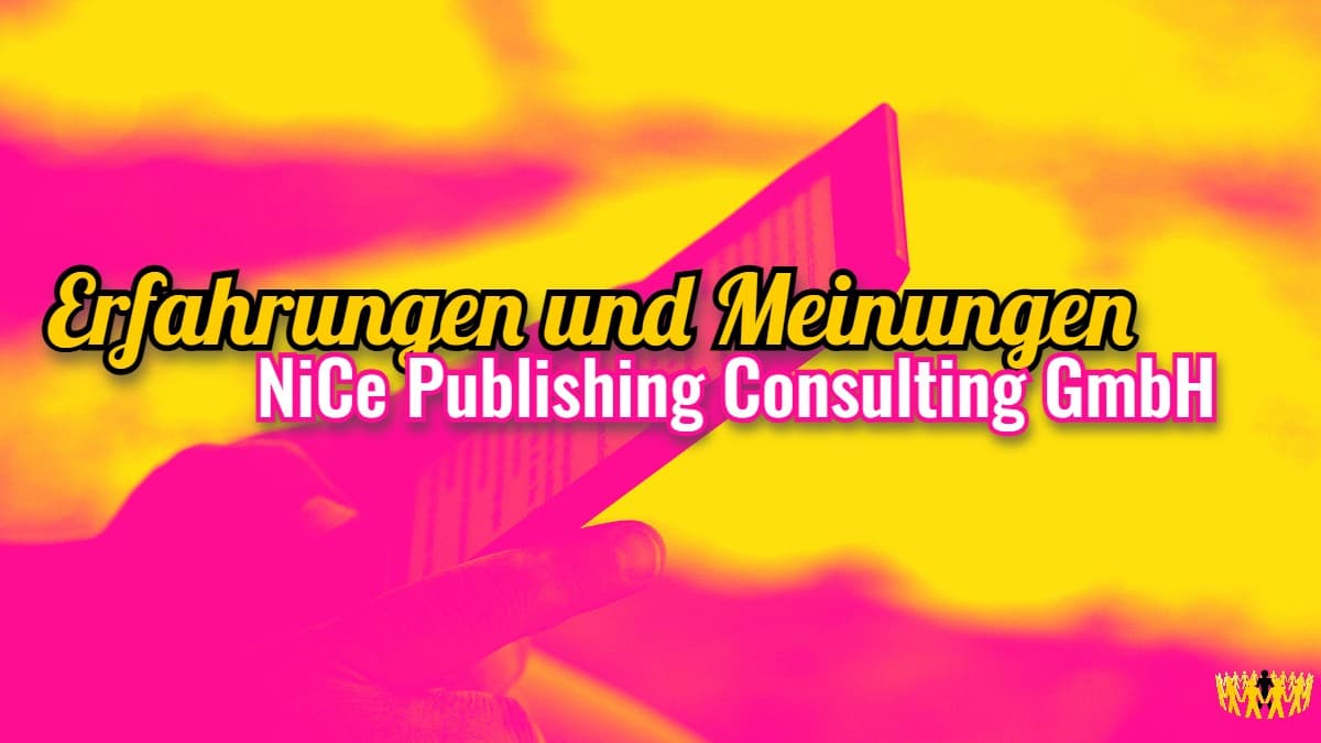Titel: NiCe Publishing Consulting GmbH – Erfahrungen und Meinungen