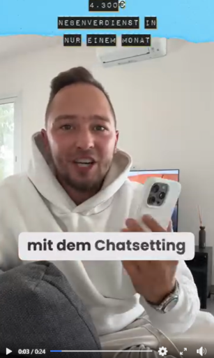 Screenshot META Werbebibliothek / Dez 2025