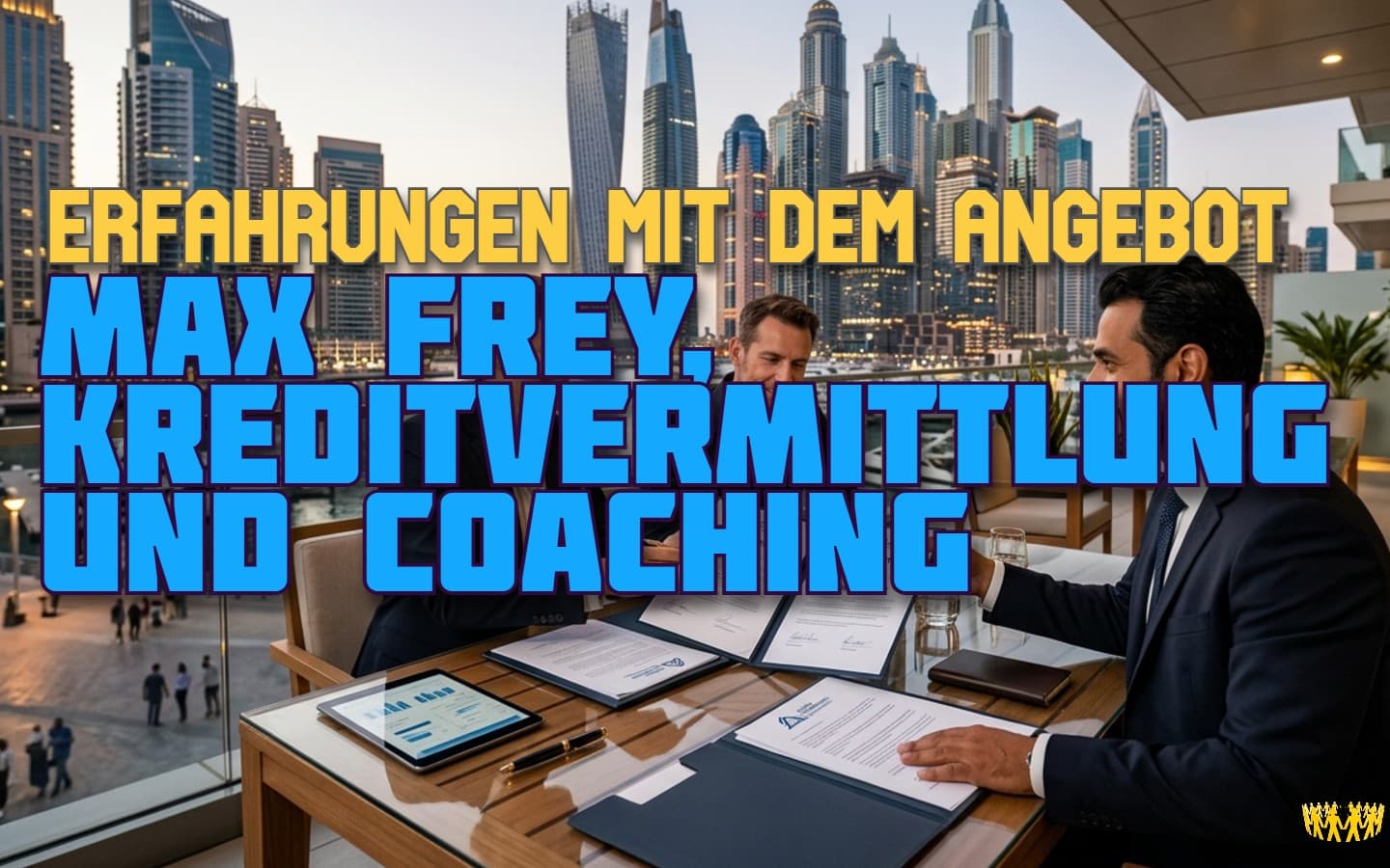 Titel: Max Frey, Kreditvermittlung und Coaching: Erfahrungen mit dem Angebot