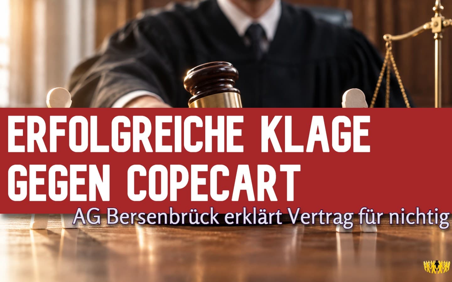 TItel: Erfolgreiche Klage gegen Copecart: AG Bersenbrück erklärt Vertrag für nichtig