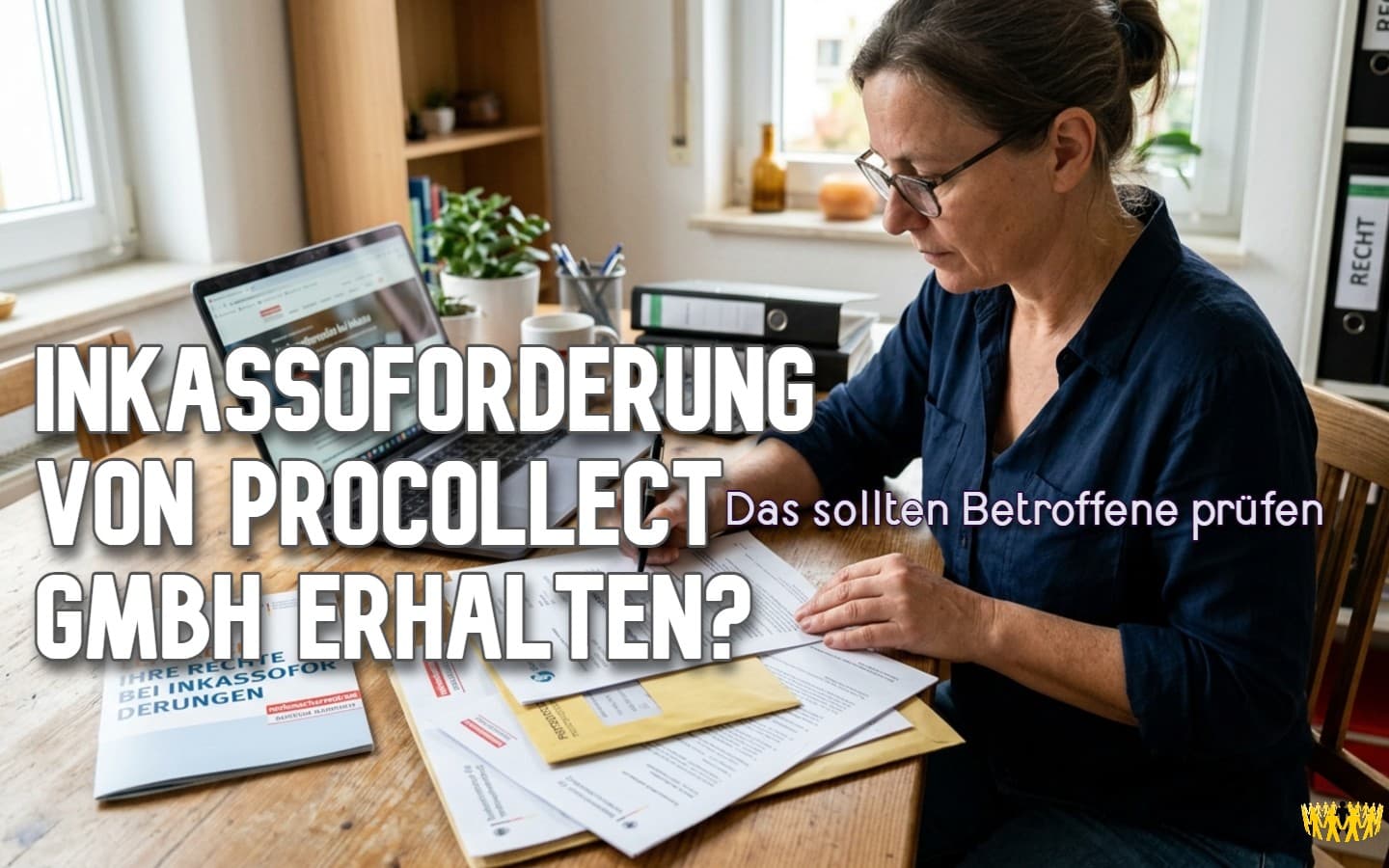 Titel: Inkassoforderung von ProCollect GmbH erhalten? Das sollten Betroffene prüfen