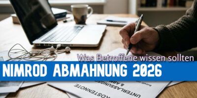 Titel: NIMROD Abmahnung 2026: Was Betroffene bei Filesharing, Unterlassungserklärung und 850 Euro Forderung wissen sollten