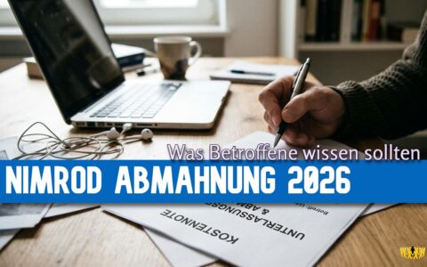 Titel: NIMROD Abmahnung 2026: Was Betroffene bei Filesharing, Unterlassungserklärung und 850 Euro Forderung wissen sollten