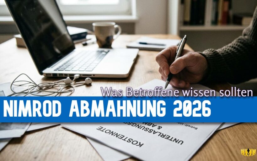 Titel: NIMROD Abmahnung 2026: Was Betroffene bei Filesharing, Unterlassungserklärung und 850 Euro Forderung wissen sollten